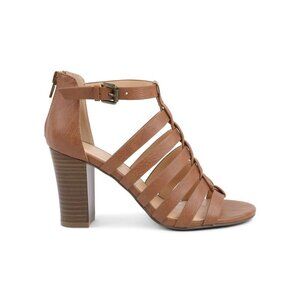 New‎ XOXO  Bae Block heel Sandal Color Tan/Brown Size 10